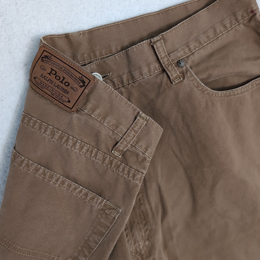 NEW Vintage Polo Ralph Lauren Pants Mens 36"x33"‎ Made In USA 90s  Dungarees